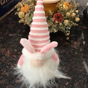 Easter bunny light up gnome